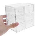 thumbnail image 3 of Milisten Makeup Desk Organizer Sundries Vanity Organizer Cosmetic Organizer Desk Storage Drawers Box, 3 of 6
