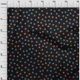 thumbnail image 2 of oneOone Polyester Lycra Fabric Artistic Floral Flower Printed Fabric 1 Yard 56 Inch Wide, 2 of 4