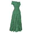 thumbnail image 2 of UPPADA Liquidation Robes d'Invitée de Mariage à Manches Évasées pour Femmes Robe de Cocktail Chic Robes de Bal d'Hiver Robes de Cocktail Formelles rockabilly, 2 of 6