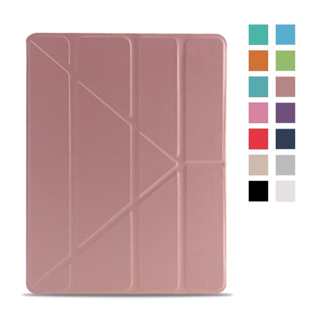 Étui Support Multifonction pour Tablette pour iPad (Or Rose, pour iPad Pro 12,9 Pouces 2022)