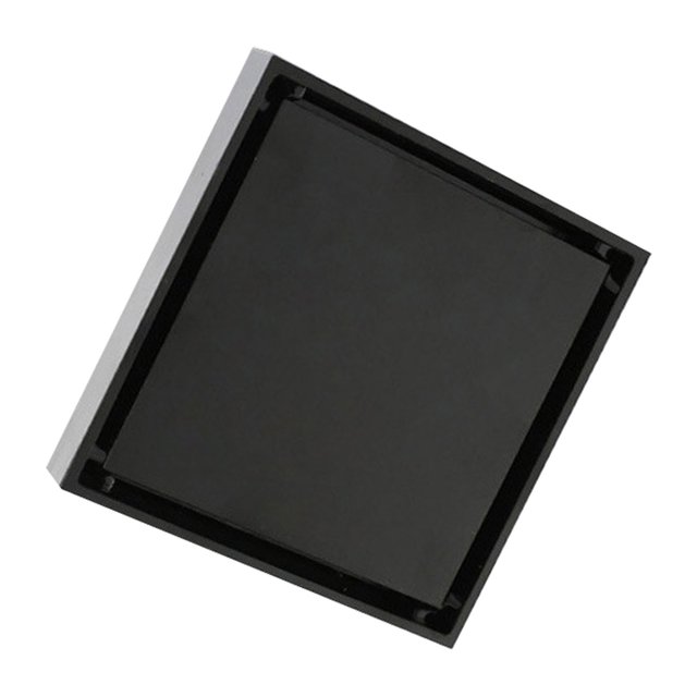4 Inch Shower Drain, Anti Clogging Corrosion Resistance Floor Drain For Kitchen Black,Gray,Brushed