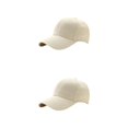 thumbnail image 2 of relayinert Lightweight And Breathable Sun Cap Sporty Style For Outdoor Enthusiasts Adjustable Strap Polyester Outdoors Sun Cap beige 2Set, 2 of 6