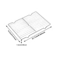 thumbnail image 2 of Oleegame 1PC Stainless Grill Rack Antiscalding Surround Furnace Bracket Household Baking Rectangular Oil Drain Rack Silver, 2 of 2
