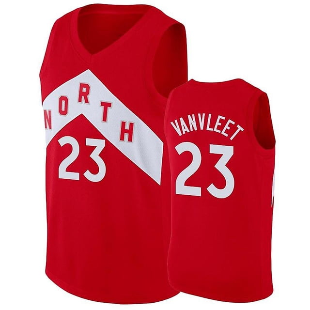 Toronto Raptors Fred Vanvleet #23 Jersey Basketball Uniform Sport Shirts For Adults