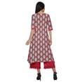 thumbnail image 4 of Moomaya Pakistani Kurta Palazzo Jacket Set For Women Indian Outfit Ethnic Wear, 4 of 5