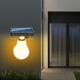 thumbnail image 4 of Solar Outdoor Lights Motion Sensor Wall Lamp With Tungsten Filament LED Bulb IP65 Rated For Courtyard Patio Garden Lighting, 4 of 9