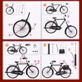 thumbnail image 3 of 1 10 Mini Bicycle Model Scale Kit Finger Bike Models Toys Retro Diy, 3 of 5