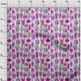 thumbnail image 3 of oneOone Cotton Silk Fuschia Pink Fabric African Craft Projects Decor Fabric Printed by The Yard 42 Inch Wide, 3 of 4