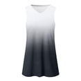thumbnail image 3 of Meichang Womens Tank Tops Trendy Gradient V Neck Sleeveless Shirts Loose Fit Casual Flowy Vest Sumer Comfy Lightweight Going Out Tops for Work, 3 of 3