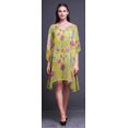 thumbnail image 2 of Bimba Kimono de Plage d'Été pour Femmes Grande Taille à Fleurs Kaftan-TG-3X, 2 of 5