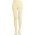 thumbnail image 2 of ORUYROP Women's Solid Colored Opaque Microfiber Footed Tights, 2 of 7