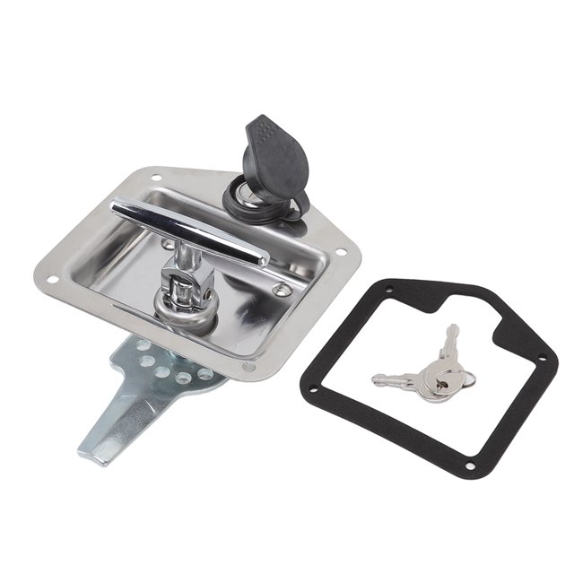 Stainless Steel Tool Box Latches,T Handle Latch Stainless Truck Toolbox Lock T Handle Latch Optimal Efficiency