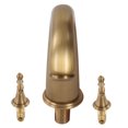 thumbnail image 4 of Double Handle Split Faucet G1/2 Sink Faucet Hot Cold Water Faucet Three Hole Basin Faucet European Style Basin Mixer Tap Copper  For Bathroom Kitchen, 4 of 8