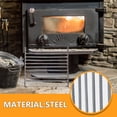 thumbnail image 3 of OULII Heavy Duty Steel Fireplace Grate for Fire Pit Portable Heat Resistant Stable Placement 13.5 x 8.5 Inches, 3 of 7