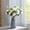 Vert, variante sur Bouquet Artificiel, Arrangement Floral d'Eustoma, Faux s Floral pour Déco Maison, Centre de Table de Mariage, Remplissage de Vase de Table, Cadeau Romantique pour Anniversaire, Décoration de Fête de la Saint-Valentin