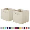 thumbnail image 1 of YOYTOO Lot de 2 Bacs de Rangement en Tissu Pliables, Bacs de Rangement Pliables de 11 Pouces, 1 of 7