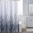 thumbnail image 1 of Greyscale Rain Shower Curtain, 1 of 1