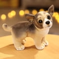 thumbnail image 2 of Cute Pet Dog Realistic Soft Stuffed Toy Pet Dog Toy Shape Doll Kids, 2 of 4