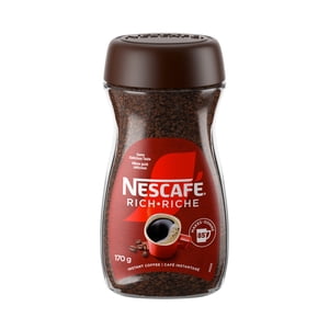 NESCAFE Rich Café instantané, 100% Café pur, ajouter de l'eau chaude