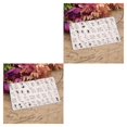 thumbnail image 1 of Ruiboury Embossing Die Mold Letter DIY Scrapbooking Craft Manual Making Stamper Frame School Household Reusable Stencil 1 2Set, 1 of 6