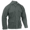 thumbnail image 1 of Rothco Chemise Rip-Stop B.D.U. (100% Coton Rip-Stop), Olive Terne, XS, 1 of 4