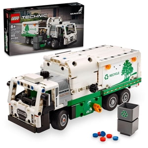 LEGO Technic Mack LR Jouet de camion électrique à ordures, camion pour enfants constructibles pour jouer de la beauté, grand cadeau pour les garçons, les filles et les enfants Âges 8 et vers le haut qui aiment le recyclage des jouets et des véhicules de camion, 42167