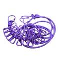 thumbnail image 1 of pdqouc Portable Outdoor Clothesline with 12 Clothespins Beach Windproof Clothes Rack Super Elastic Clothesline for Backyard, Vacation Hotel, Balcony Drying, 1 of 8
