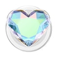 thumbnail image 1 of PopSockets PopGrip pour MagSafe Rond avec Anneau Adaptateur Cœur Dichroique Irisé, 1 of 5