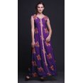 thumbnail image 2 of Bimba Floral Printed Front Slit Sleeveless Summer Spring Long Women BeachDress-Small, 2 of 5