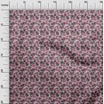 thumbnail image 2 of oneOone Rayon Rose Pink Fabric Florals Craft Projects Decor Fabric Printed By The Yard 56 Inch Wide-XFB, 2 of 5