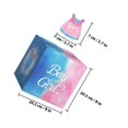 thumbnail image 4 of OULII 1 Set Voting Box Assorted Color Paper Gender Reveal Party Supplies Baby Shower Celebration, 4 of 8