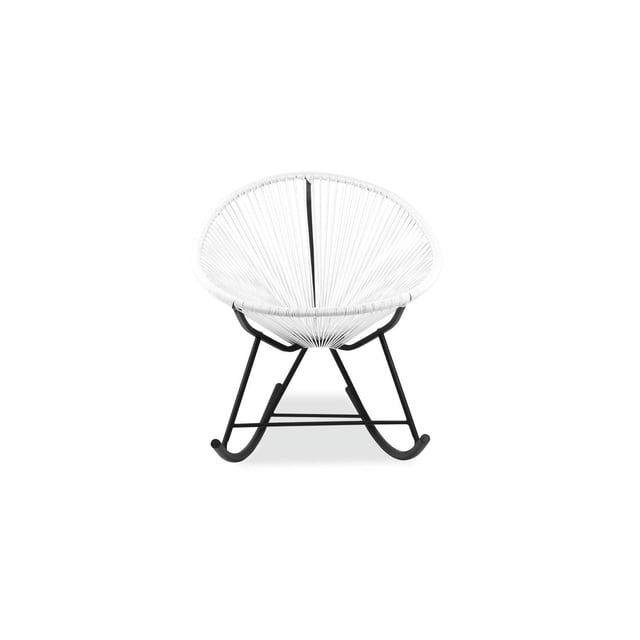 Costa Rocker Lounge Chair, Wire Lounge Chair, Plastic Lounge Chair, Beach Lounge Chair, Indoor-Outdoor Lounge Chair, Patio Lounge Chair, Oval Lounge Chair