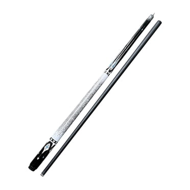 jinwen Bâton de Queue de Billard Pointe 12,5 mm Queue de Billard pour Pratique Queue Bureau Maison Noir