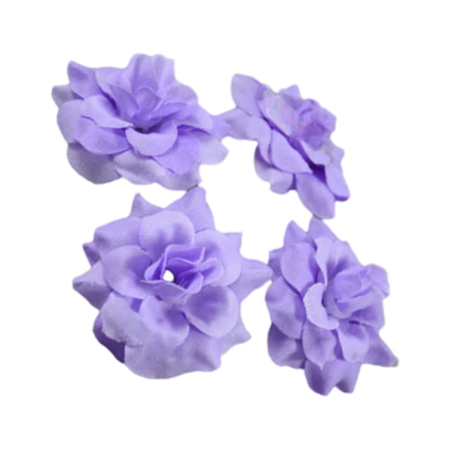 relayinert 50pcs/set Soft Texture Realistic Appearance - Stunning Displays Soft Texture Purple 4.5cm 1Set