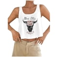 thumbnail image 1 of Gpoecd Débardeur d'Été pour Femme à Col Rond Mode Sans Manches Imprimé Confortable camisole à Bretelles avec Soutien-Gorge Intégré Rose,P, 1 of 3