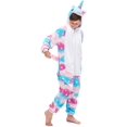 thumbnail image 2 of Combinaisons de Nuit pour Enfants à Capuche en Flanelle - Pyjama une Pièce pour Garçons et Filles, Vêtement de Nuit, Robe de Chambre pour Enfant, 4-8 Ans, 2 of 5