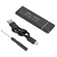 thumbnail image 1 of 1x Metal Hard Disk Case Adapter NGFF To USB3.1 Type-C M.2 SSD Case, 1 of 9
