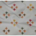 thumbnail image 4 of oneOone Organic Cotton Poplin Twill Fabric Geometric Line Ikat Print Fabric BTY 42 Inch Wide, 4 of 4