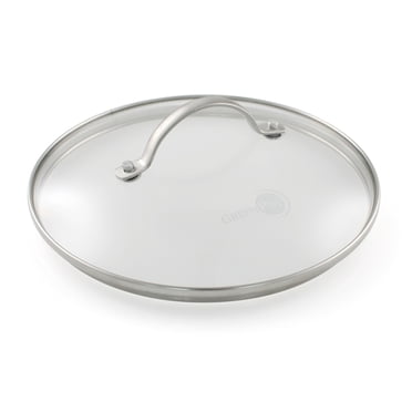 GreenPan Glass Lid with Stainless Steel Handle, 9.5",CC001059-001,Silver