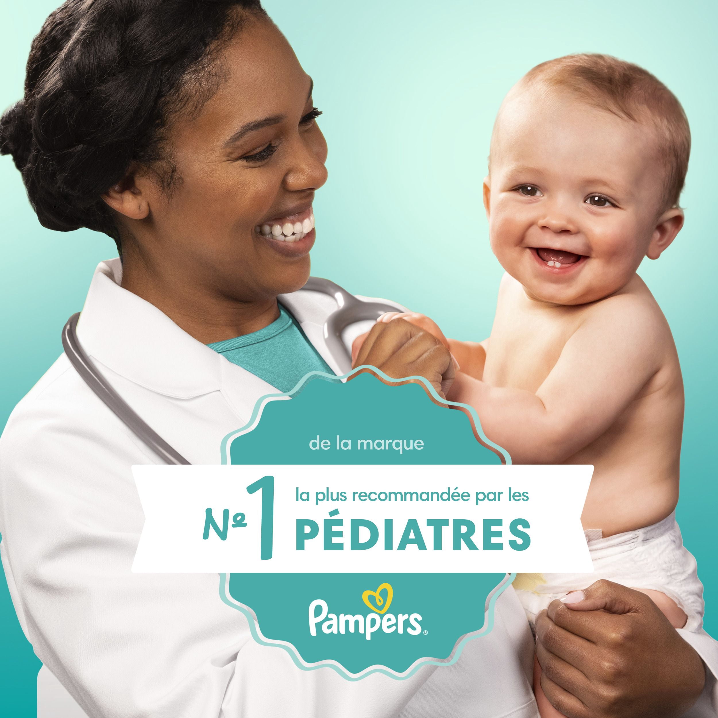 Lingettes pour bébés Pampers Complete Clean, sans parfum, 10X boîtes distributrices, 720 lingettes