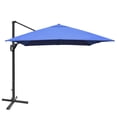 thumbnail image 2 of Costway Parasol Déporté de Patio 10 Pieds X 13 Pieds en Aluminium, Rotation 360°, Inclinaison, Bleu Marine, 2 of 10