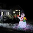 thumbnail image 2 of Costway 5 Pi de Hauteur Snowman Gonflable avec Lumières LED Colorées Intégrées, 2 of 10