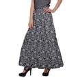 thumbnail image 4 of Moomaya Jupes Imprimées pour Femmes Jupe Évasée Style Portefeuille pour Filles Vêtements Décontractés, 4 of 6