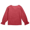 thumbnail image 2 of Hiiyo Little Boys Retro Shirt Medieval Ruffled Long Sleeves Lace-Up Shirt, Sizes 3-10, 2 of 7