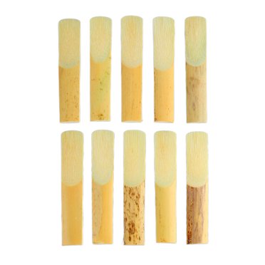 Eb Clarinet Reed, Professional Portable Sax Eb Clarinet Reed Practical Strength 2 10Pcs  For Performance
