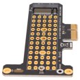 thumbnail image 1 of 1X To 16X Riser Card SSD M.2 NVMe To PCIe Adapter Desktop Fit, Efficient Heat Dissipation, For Bitcoin Mining Ethereum Mining, For 2230、2242、2260、2280, 1 of 8