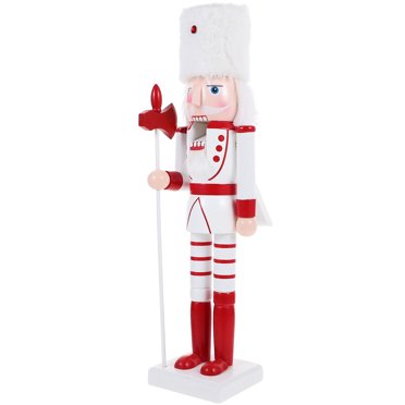 WASHWEPE Desktop Nutcracker Decor Nutcracker Figure Multi-colored 1Pack