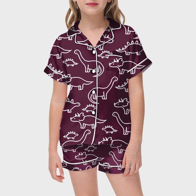 WEAIXIMIUNG Kid DIY Hand Painted Homewear Set Colouring Pajama Sets For And Girl Can Play With And Wea 150