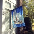 thumbnail image 2 of Carolines Treasures JMK1153CHF Sailboats In Blue Flag Canvas House Size, 2 of 4