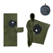 Outdoor wearable cloak sleeping bag multi-purpose portable warm sleeping bag